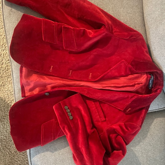 Ralph Lauren Blue Label Jackets & Blazers - Ralph lauren blue label velvet blazer jacket